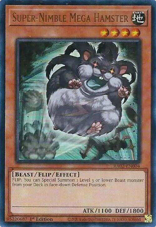 Image for Super-Nimble Mega Hamster (UR) (RA02-EN004) (RA02) - YuGiOh