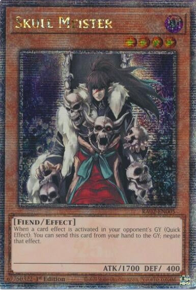 Image for Skull Meister (Quarter Century Secret Rare) (RA02-EN005) (RA02) - YuGiOh