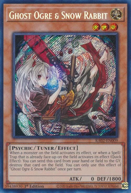 Image for Ghost Ogre & Snow Rabbit (Alternate Art) (Secret Rare) (RA02-EN009) (RA02) - YuGiOh