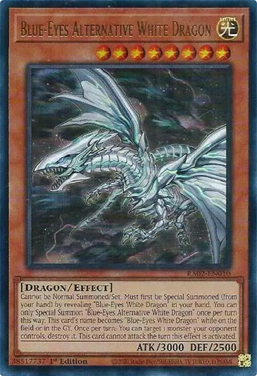 Image for Blue-Eyes Alternative White Dragon (UR) (RA02-EN010) (RA02) - YuGiOh