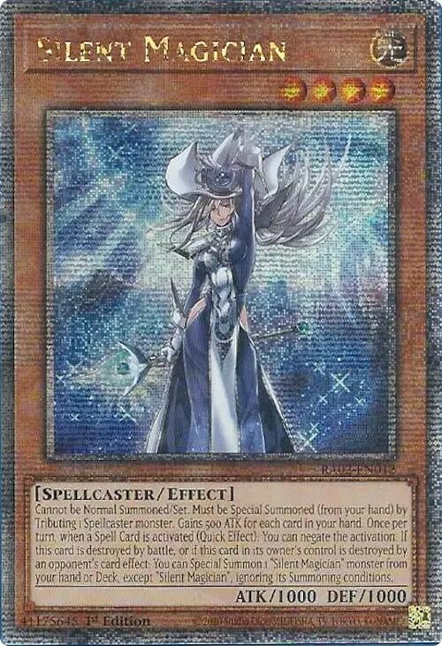 Image for Silent Magician (Quarter Century Secret Rare) (RA02-EN012) (RA02) - YuGiOh