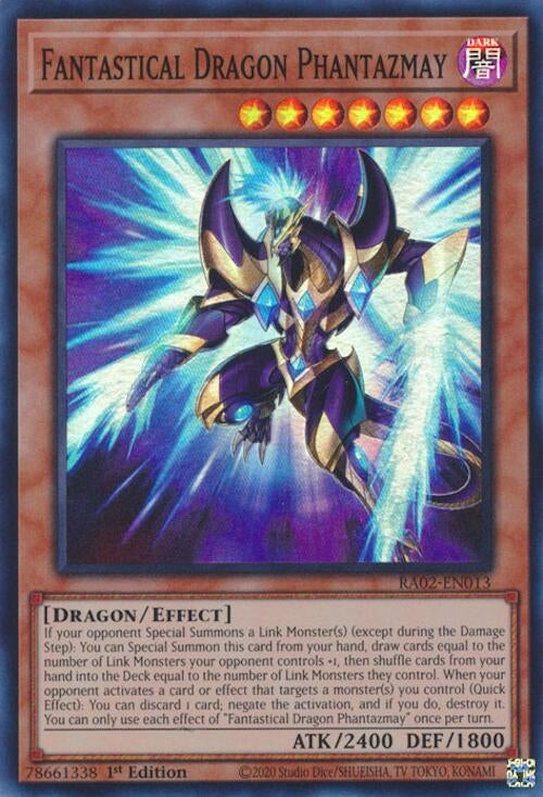 Image for Fantastical Dragon Phantazmay (Alternate Art) (RA02-EN013) (RA02) - YuGiOh