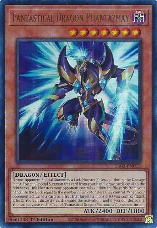 Image for Fantastical Dragon Phantazmay (Alternate Art) (UR) (RA02-EN013) (RA02) - YuGiOh