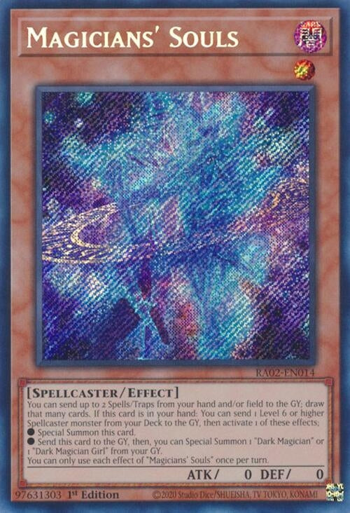 Image for Magicians' Souls (Secret Rare) (RA02-EN014) (RA02) - YuGiOh