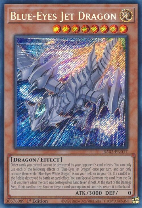 Image for Blue-Eyes Jet Dragon (Secret Rare) (RA02-EN017) (RA02) - YuGiOh