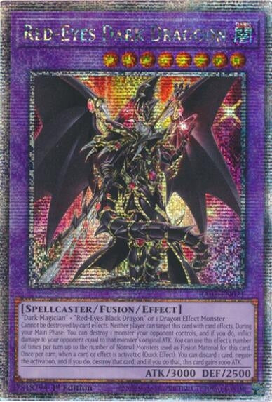 Image for Red-Eyes Dark Dragoon (Quarter Century Secret Rare) (RA02-EN021) (RA02) - YuGiOh