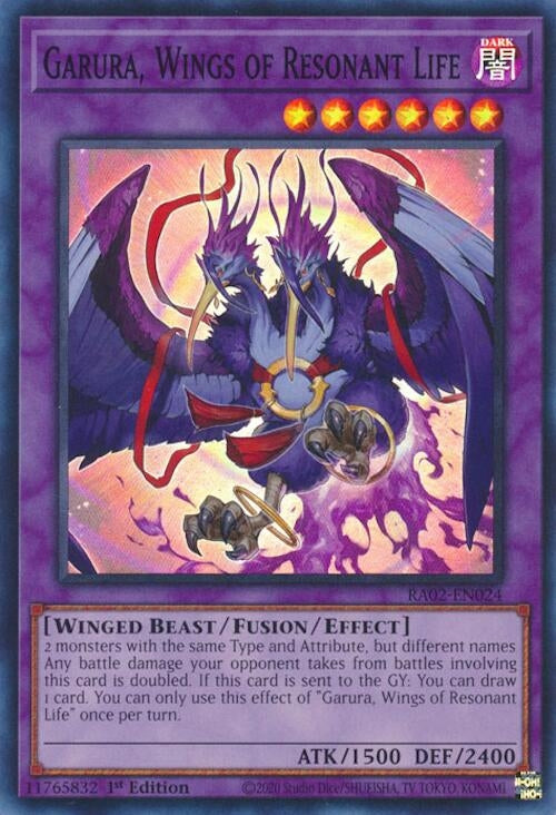 Image for Garura, Wings of Resonant Life (RA02-EN024) (RA02) - YuGiOh