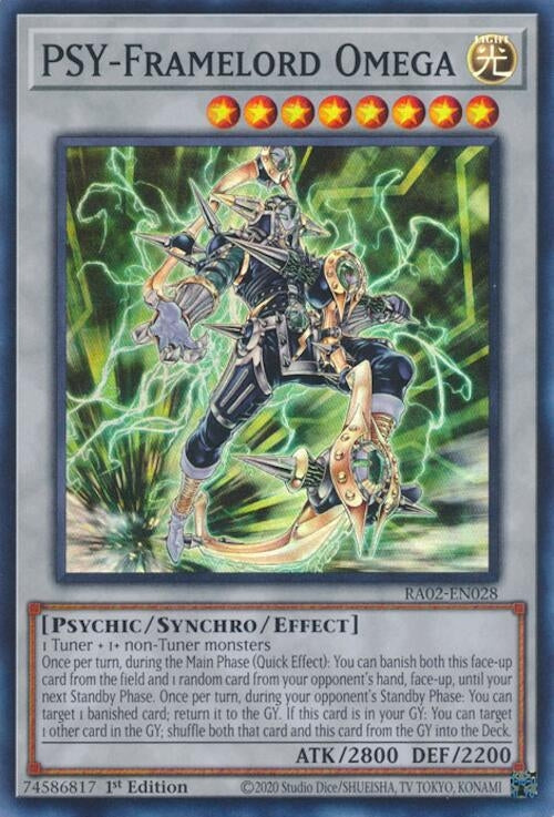 Image for PSY-Framelord Omega (RA02-EN028) (RA02) - YuGiOh