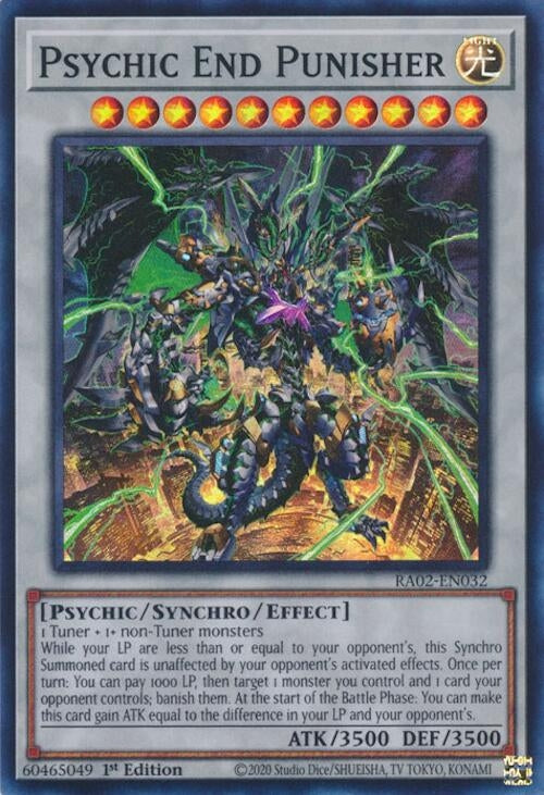 Image for Psychic End Punisher (RA02-EN032) (RA02) - YuGiOh