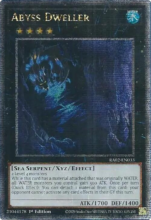 Abyss Dweller (Quarter Century Secret Rare) (RA02-EN033) (25th Anniversary Rarity Collection II)