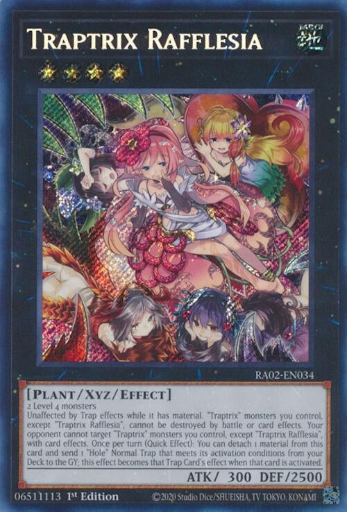 Image for Traptrix Rafflesia (Secret Rare) (RA02-EN034) (RA02) - YuGiOh