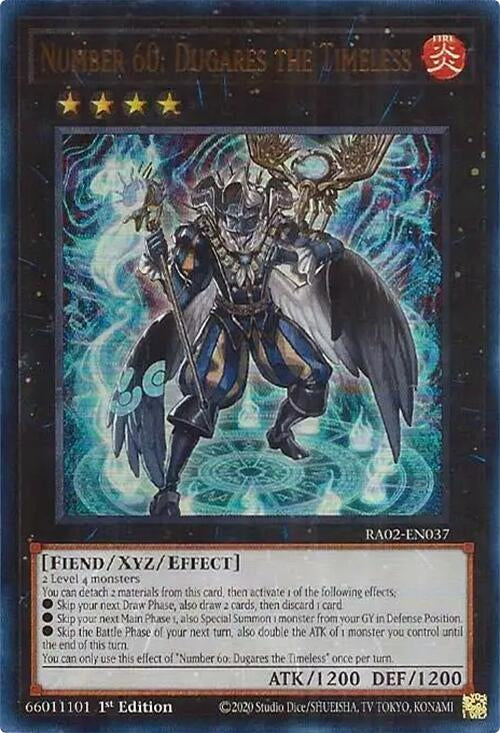 Image for Number 60: Dugares the Timeless (UR) (RA02-EN037) (RA02) - YuGiOh