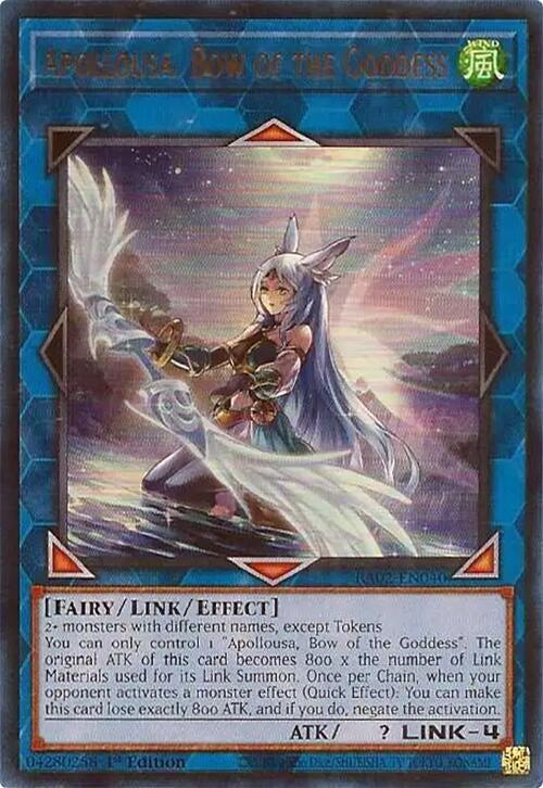 Image for Apollousa, Bow of the Goddess (Alternate Art) (UR) (RA02-EN040) (RA02) - YuGiOh