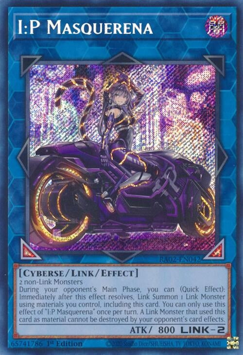 Image for I:P Masquerena (Alternate Art) (Secret Rare) (RA02-EN042) (RA02) - YuGiOh