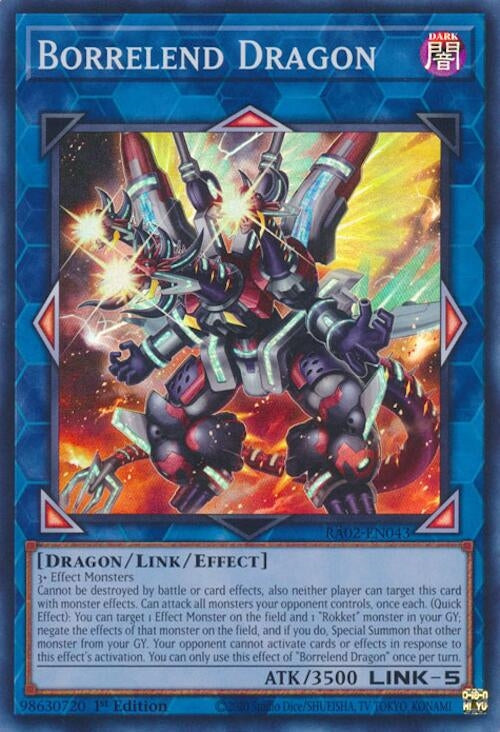 Image for Borrelend Dragon (RA02-EN043) (RA02) - YuGiOh