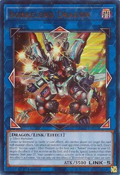 Image for Borrelend Dragon (UR) (RA02-EN043) (RA02) - YuGiOh