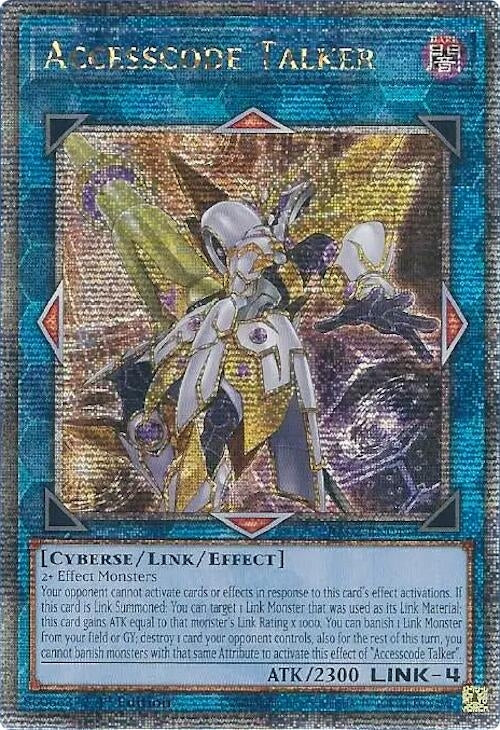 Accesscode Talker (Quarter Century Secret Rare) (RA02-EN044) (25th Anniversary Rarity Collection II)