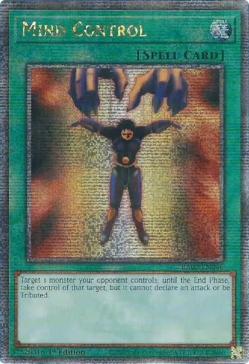 Image for Mind Control (Quarter Century Secret Rare) (RA02-EN046) (RA02) - YuGiOh