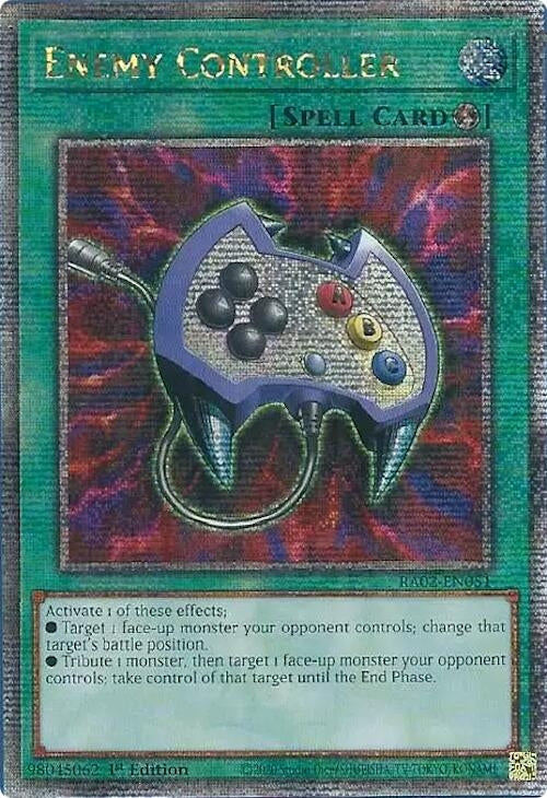 Image for Enemy Controller (Quarter Century Secret Rare) (RA02-EN051) (RA02) - YuGiOh