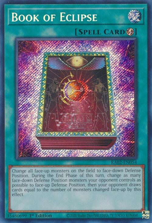 Image for Book of Eclipse (Secret Rare) (RA02-EN054) (RA02) - YuGiOh