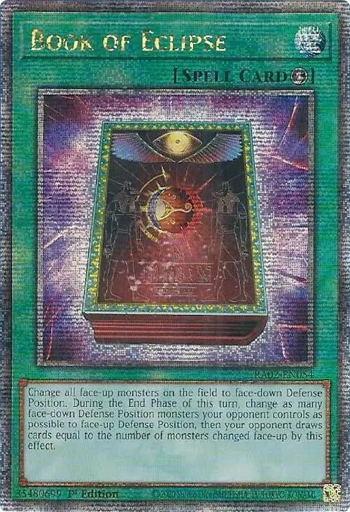 Image for Book of Eclipse (Quarter Century Secret Rare) (RA02-EN054) (RA02) - YuGiOh