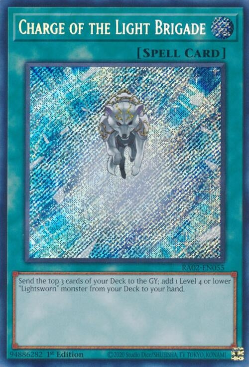 Image for Charge of the Light Brigade (Secret Rare) (RA02-EN055) (RA02) - YuGiOh
