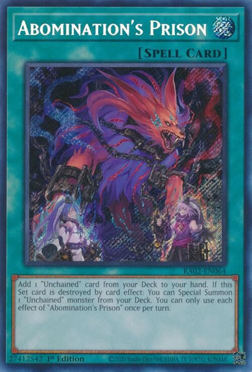 Image for Abomination's Prison (Secret Rare) (RA02-EN064) (RA02) - YuGiOh