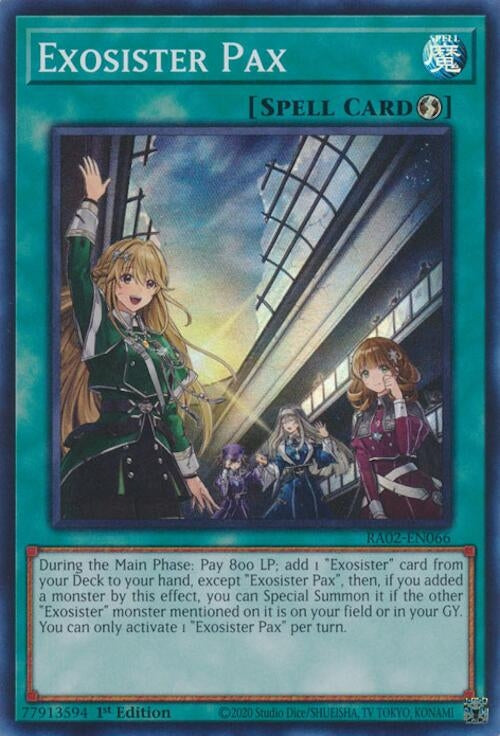 Image for Exosister Pax (RA02-EN066) (RA02) - YuGiOh