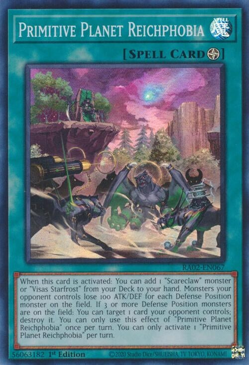Image for Primitive Planet Reichphobia (RA02-EN067) (RA02) - YuGiOh