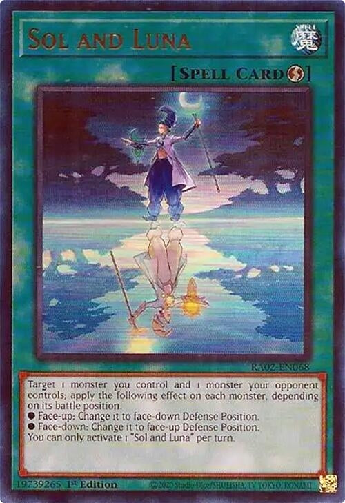 Image for Sol and Luna (UR) (RA02-EN068) (RA02) - YuGiOh