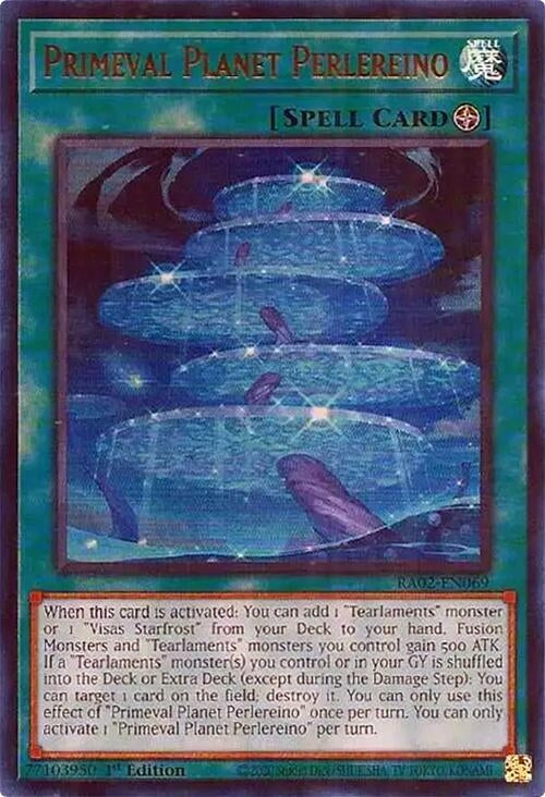 Image for Primeval Planet Perlereino (UR) (RA02-EN069) (RA02) - YuGiOh
