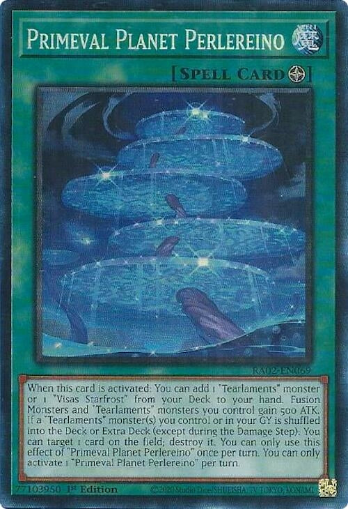 Image for Primeval Planet Perlereino (PCR) (RA02-EN069) (RA02) - YuGiOh