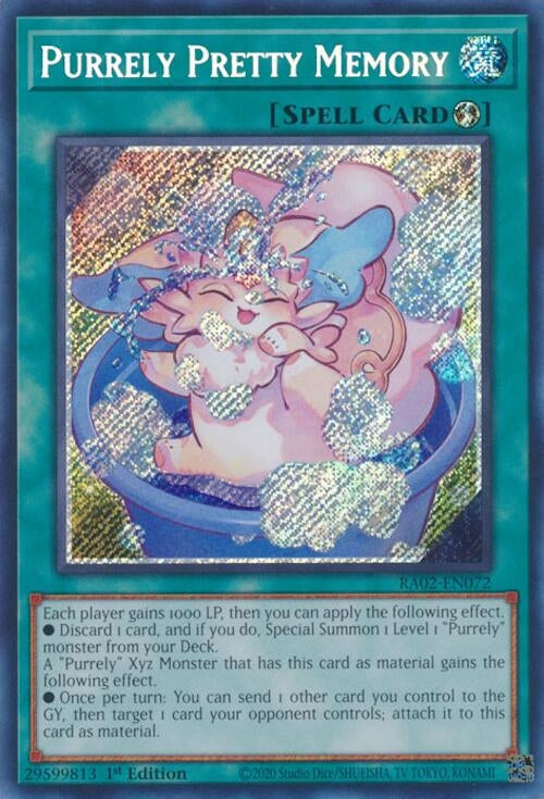 Image for Purrely Pretty Memory (Secret Rare) (RA02-EN072) (RA02) - YuGiOh