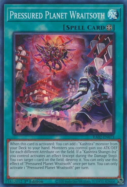 Image for Pressured Planet Wraitsoth (RA02-EN073) (RA02) - YuGiOh