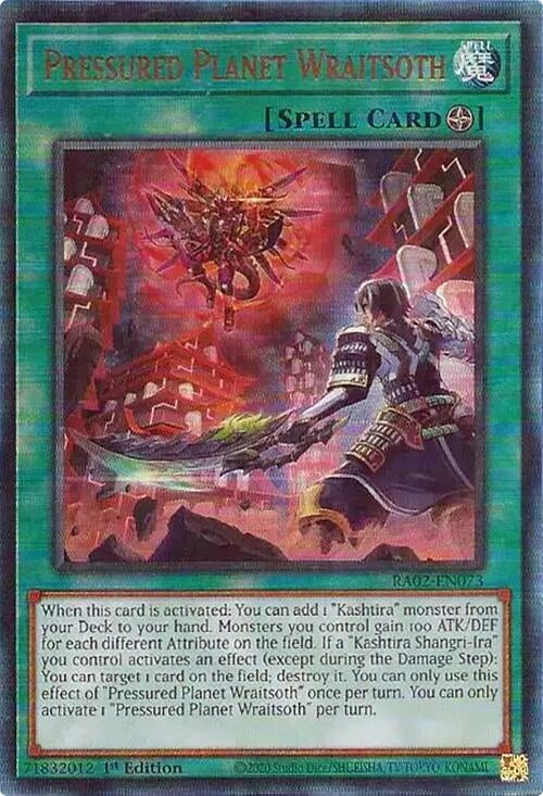 Pressured Planet Wraitsoth (PUR) (RA02-EN073) (RA02)