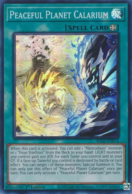 Image for Peaceful Planet Calarium (RA02-EN074) (RA02) - YuGiOh