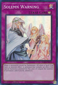 Image for Solemn Warning (RA02-EN078) (RA02) - YuGiOh