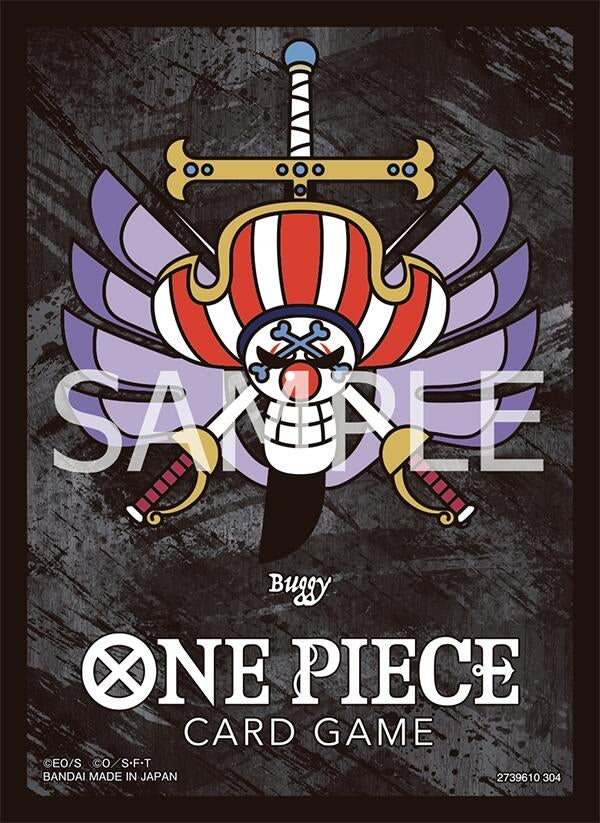 Image for One Piece Card Game Official Sleeves - Buggy (10-Pack) - Card Sleeves