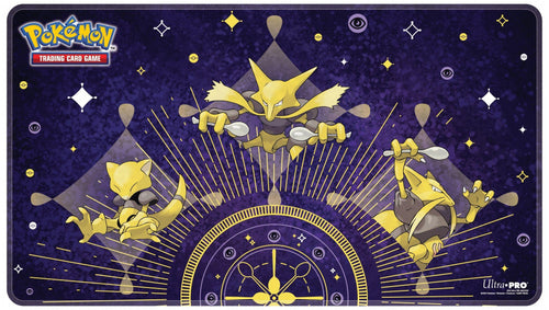 Image for Abra Evolutions White Stitched Playmat for Pokemon - Playmats