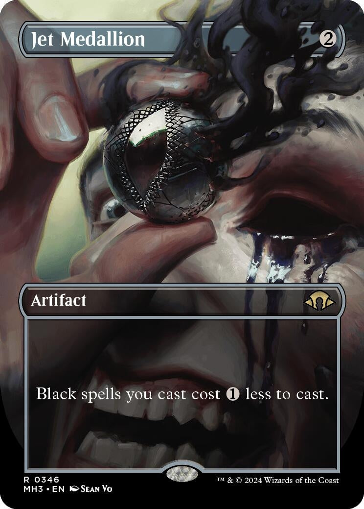 Image for Jet Medallion (Borderless) (346) (Modern Horizons 3) - Magic: The Gathering