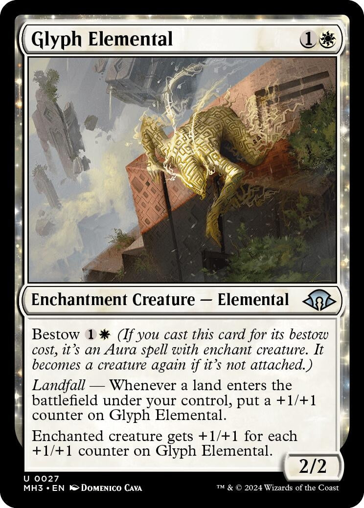Image for Glyph Elemental (27) (Modern Horizons 3) - Magic: The Gathering