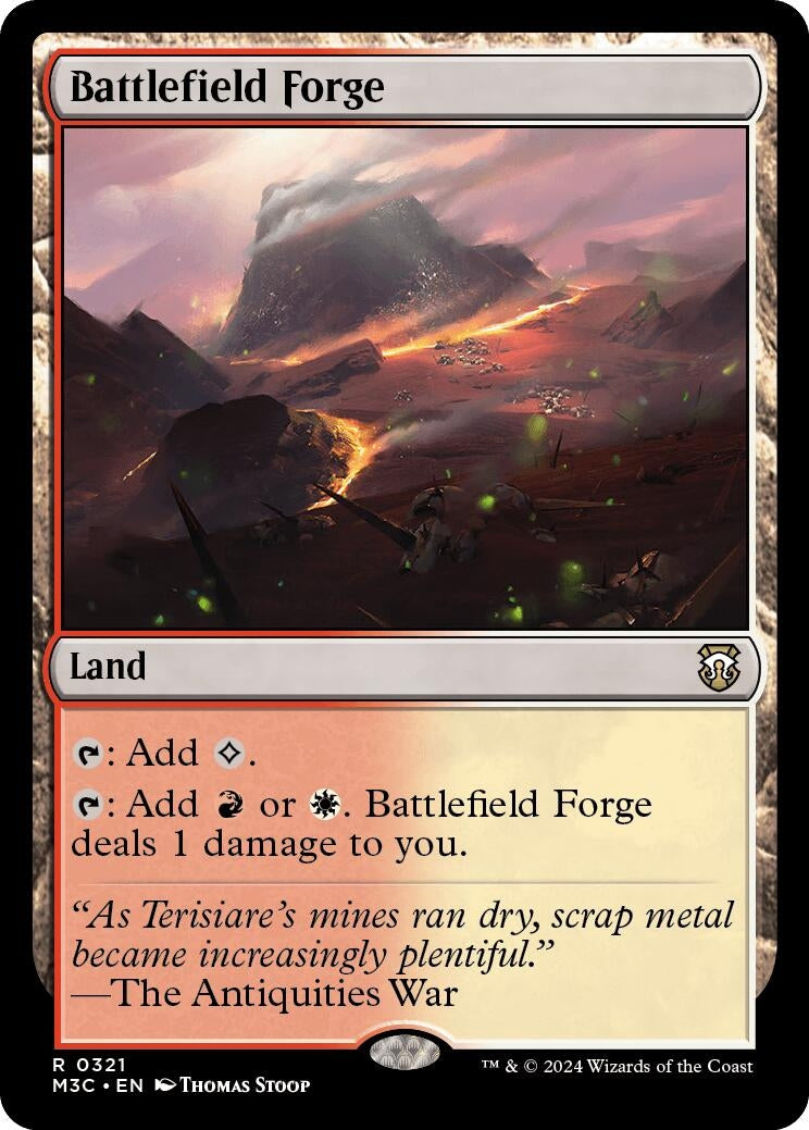 Image for Battlefield Forge (321) (Modern Horizons 3) - Magic: The Gathering