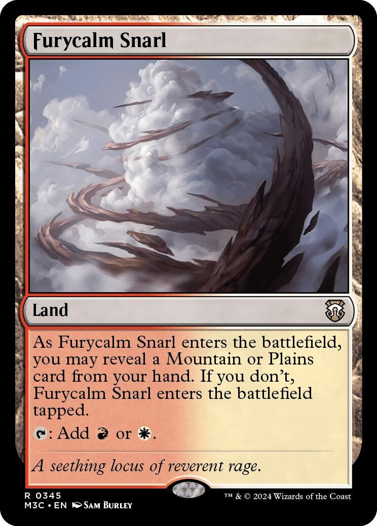 Image for Furycalm Snarl (Ripple Foil) (345) (Modern Horizons 3) - Magic: The Gathering