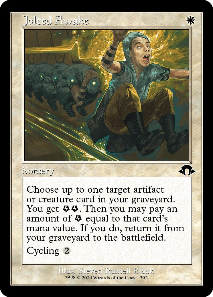 Image for Jolted Awake (Retro Frame) (392) (Modern Horizons 3) - Magic: The Gathering