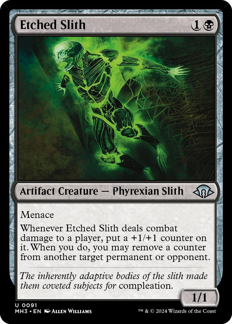 Image for Etched Slith (91) (Modern Horizons 3) - Magic: The Gathering