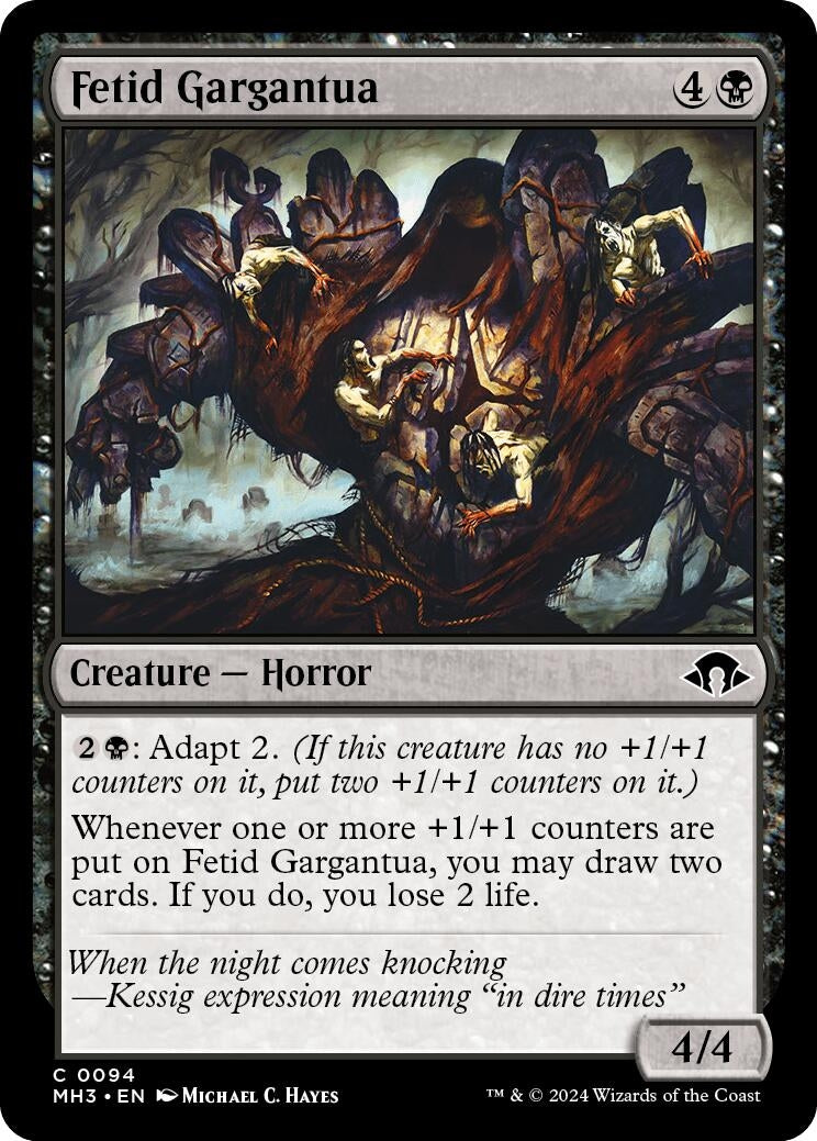 Image for Fetid Gargantua (94) (Modern Horizons 3) - Magic: The Gathering