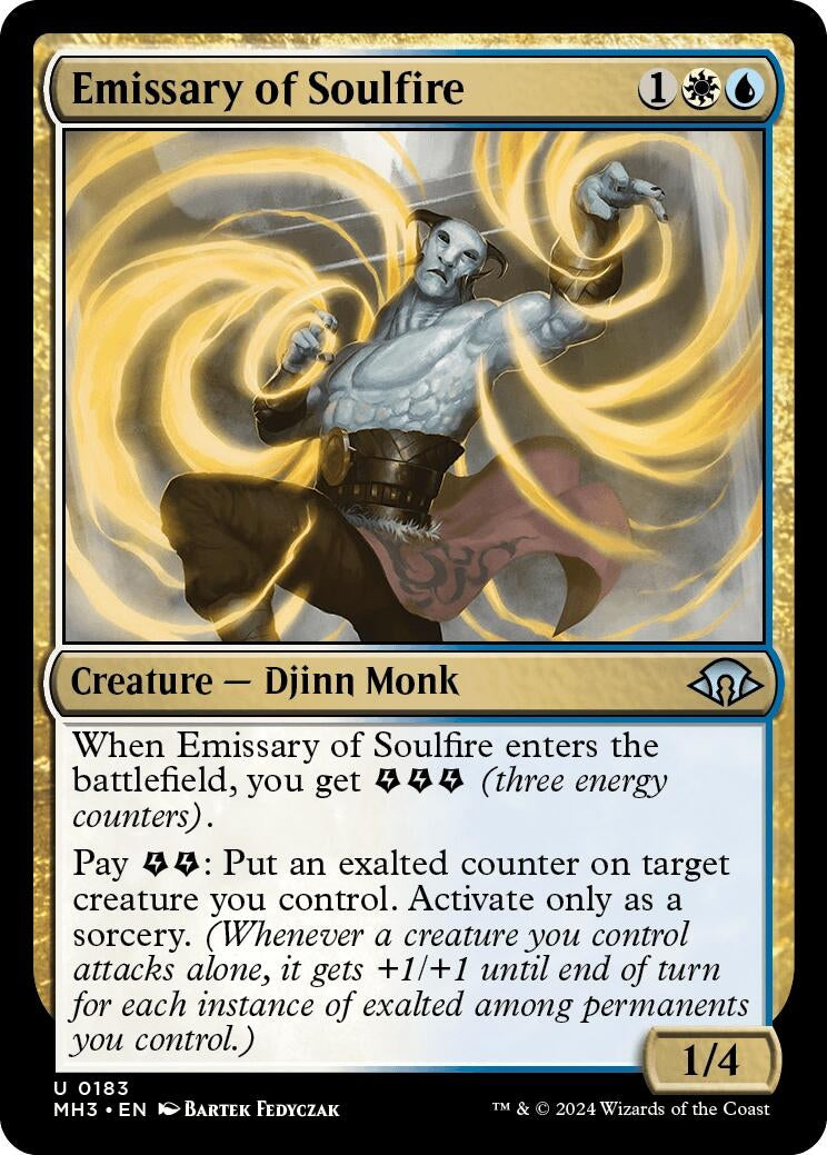 Image for Emissary of Soulfire (183) (Modern Horizons 3) - Magic: The Gathering