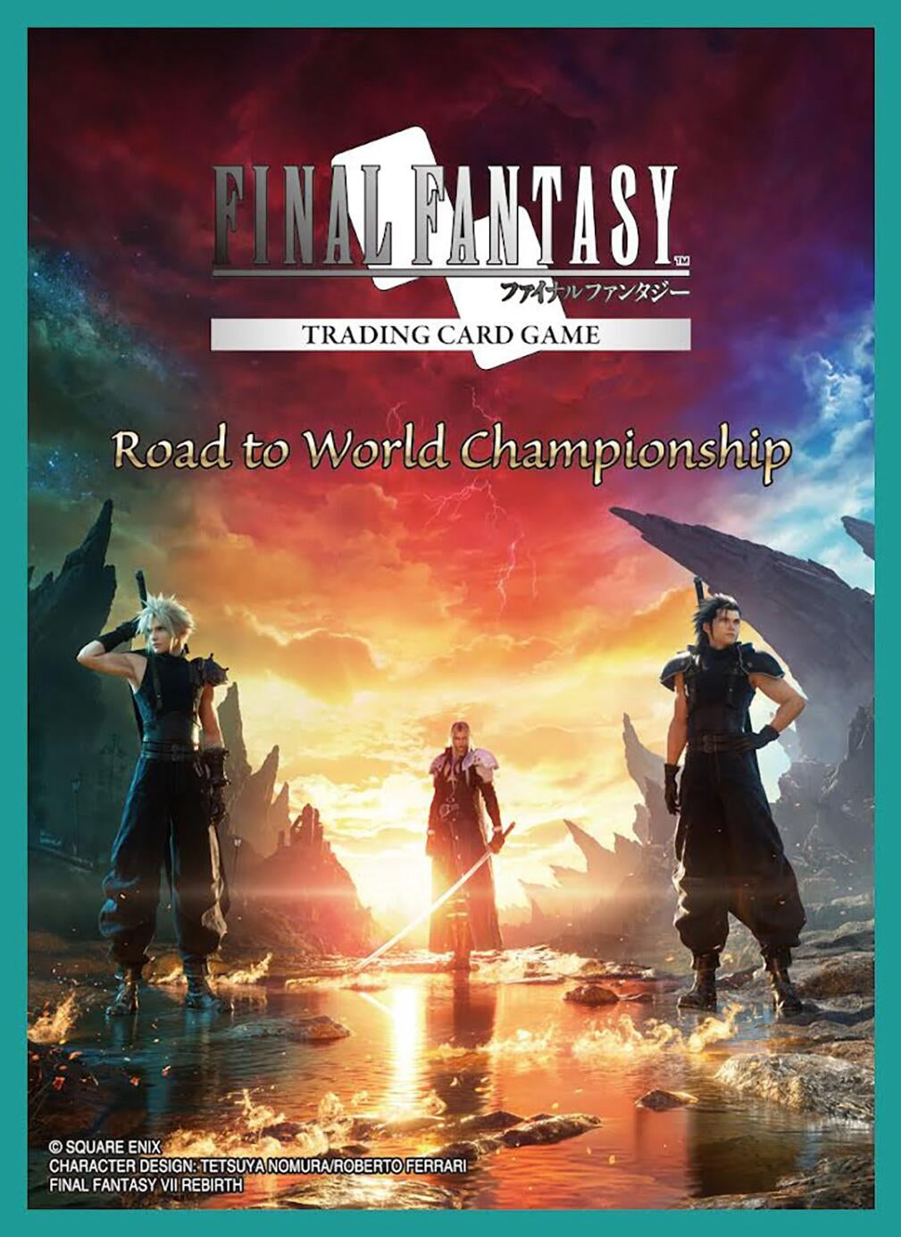 Image for Final Fantasy TCG: Road To World Championship 2024 Card Sleeves (60-Pack) - Card Sleeves