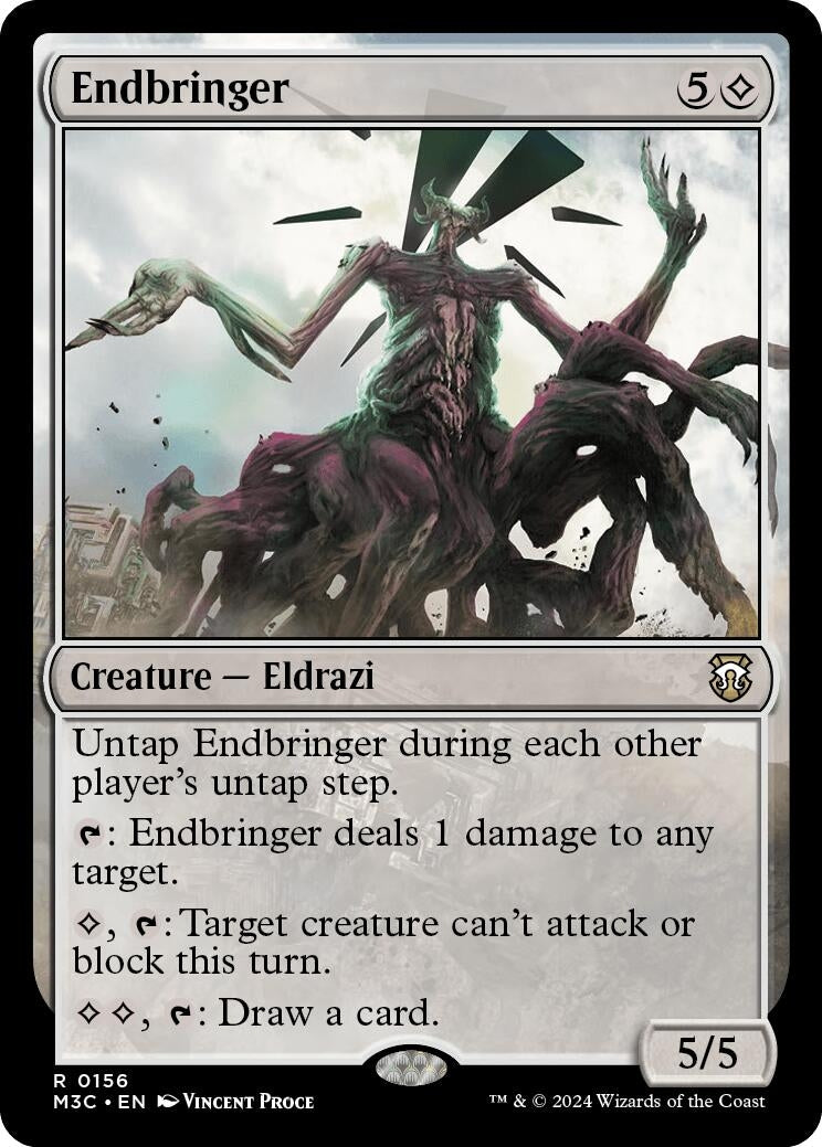 Image for Endbringer (Ripple Foil) (156) (Modern Horizons 3) - Magic: The Gathering