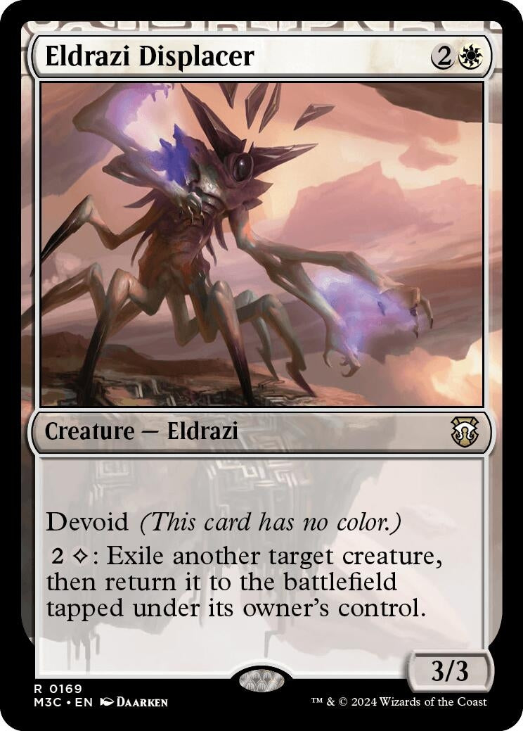 Image for Eldrazi Displacer (Ripple Foil) (169) (Modern Horizons 3) - Magic: The Gathering